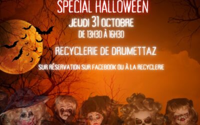Escape Game spécial Halloween à la Recyclerie de Drumettaz