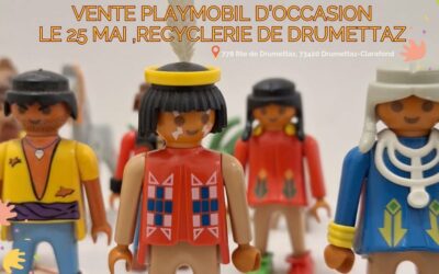 Grande vente Playmobil et figurines à la Recyclerie de Drumettaz