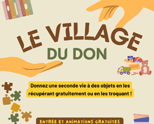 Les Chantiers Valoristes au Village du Don au Centre Social des Combes (Chambéry-le-Haut)