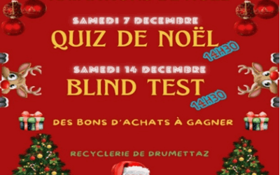 Animations de Noël à la Recyclerie de Drumettaz