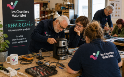 Repair Café à la recyclerie de l’Embarcadère : réparer plutôt que jeter